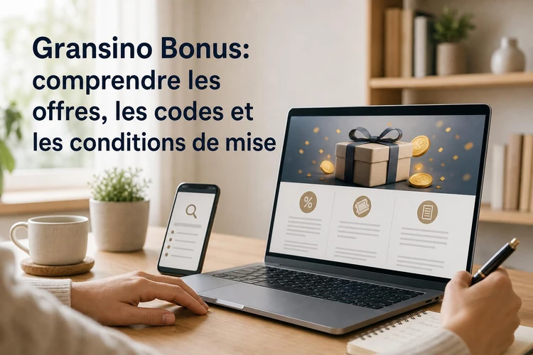 Gransino Bonus: comprendre les offres, les codes et les conditions de mise