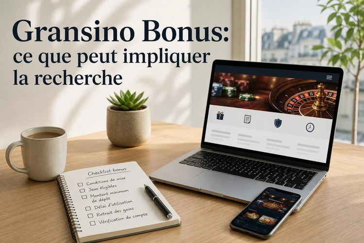 Gransino Bonus: ce que peut impliquer la recherche