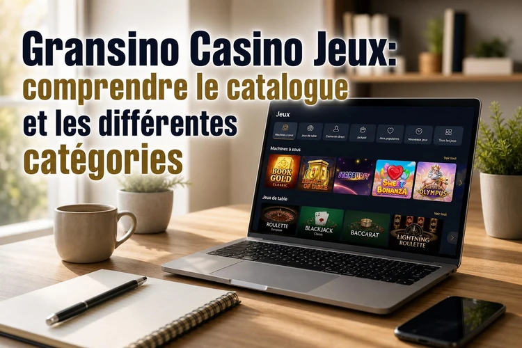 Gransino Casino Jeux: comprendre le catalogue et les différentes catégories