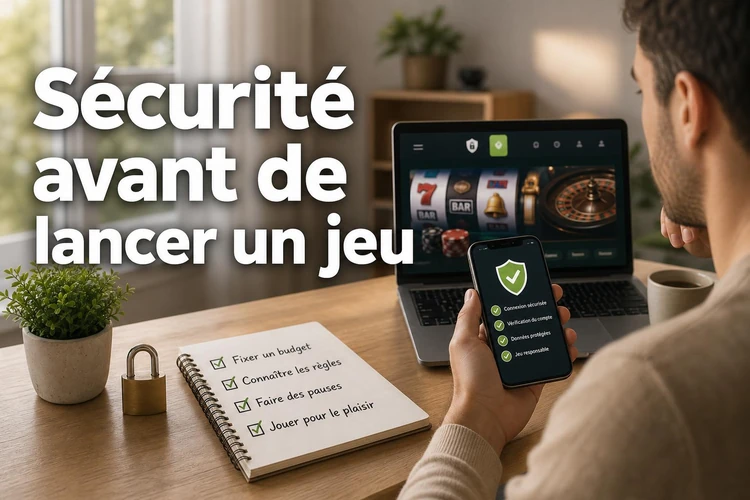 Sécurité avant de lancer un jeu
